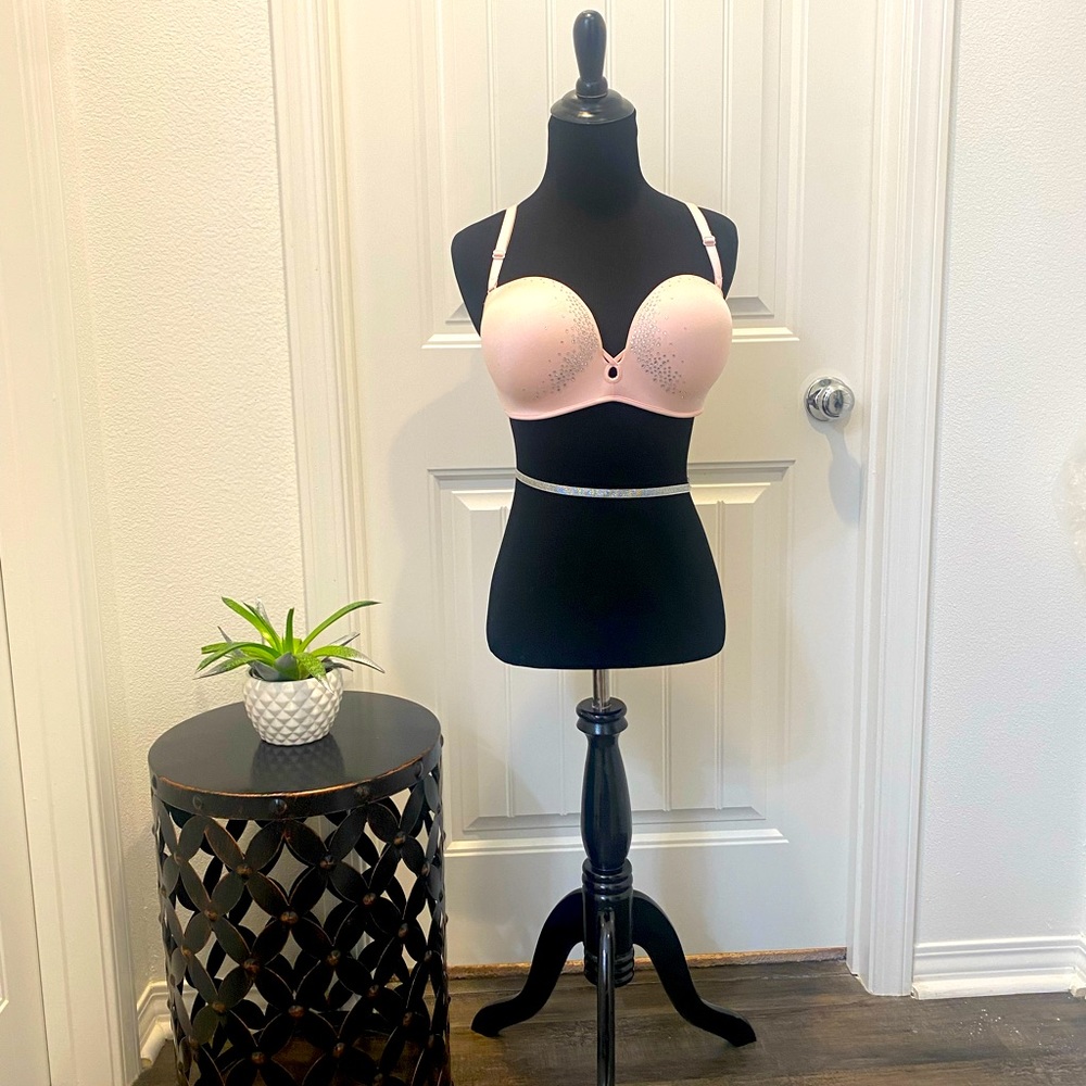 Victoria's Secret Light Pink Padded Strapless Bra